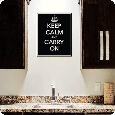 Keep Calm And Carry On (Filled)