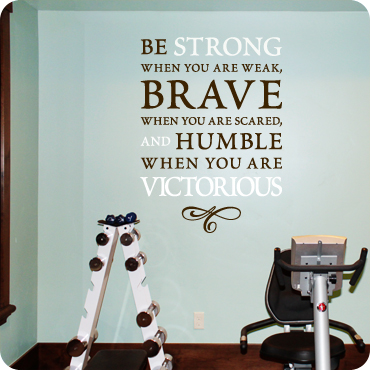 Be Strong, Brave, and Humble (Embellished Version)