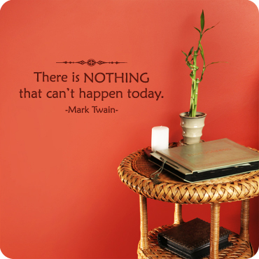 There is Nothing that Can't Happen Today (Centered Version)