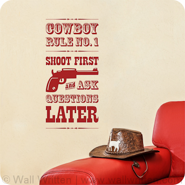 Shoot First, Ask Questions Later