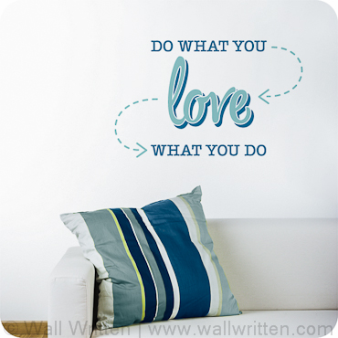 Do what you love (2-color version)