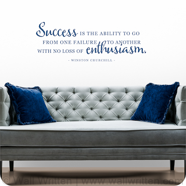 Success With Enthusiasm (Horizontal Version)