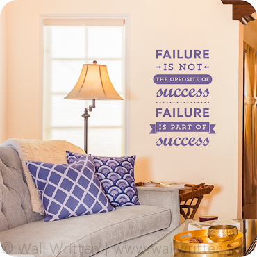 Failure is Part of Success