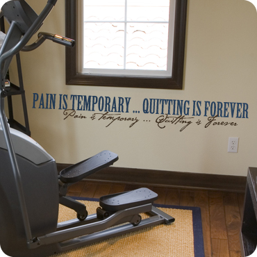 Pain is Temporary (Bold & Script)