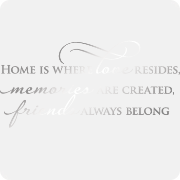 Home is Where Love Resides