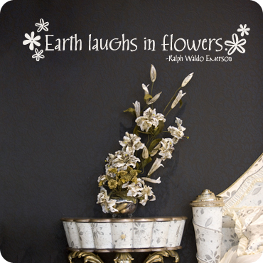 Earth Laughs in Flowers (Whimsical Style)