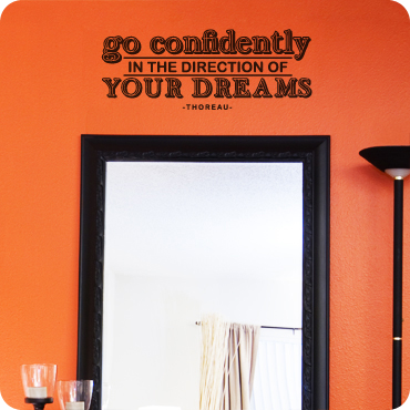 Go Confidently In Direction of Dreams (Modern)